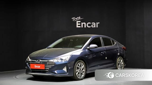 Hyundai The New Avante AD 2019 Синий из Кореи