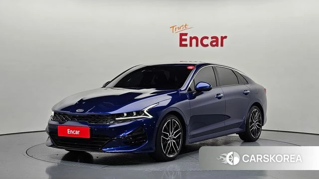 Kia K5 3rd generation 2021 Синий из Кореи