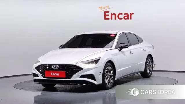 Hyundai Sonata (DN8) 2022 Белый из Кореи