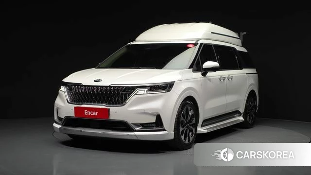 Kia Carnival 4th generation 2021 Белый из Кореи