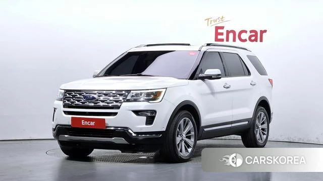 Ford Explorer 2018 Белый из Кореи