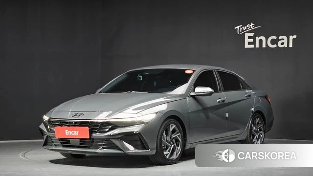 Hyundai The New Avante (CN7) 2023 Серый из Кореи