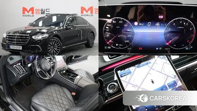 Mercedes-Benz S-Class W223 2025 Черный из Кореи