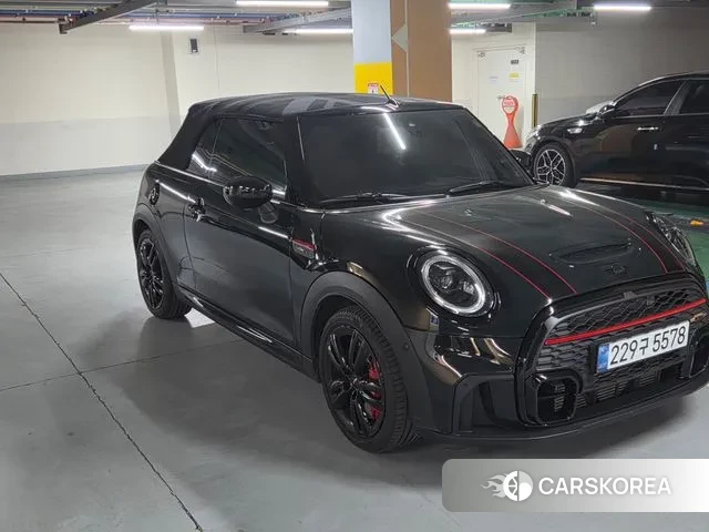 Mini Cooper S Convertible 2022 Темно-зеленый из Кореи