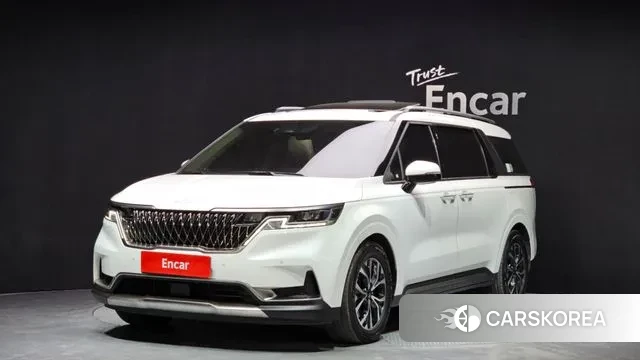 Kia Carnival 4th generation 2021 Белый из Кореи