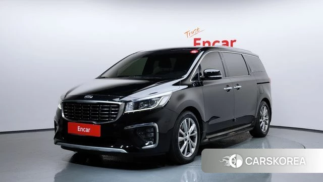 Kia The New Carnival 2018 Черный из Кореи