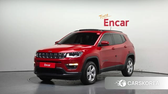Jeep Compass 2nd Generation 2018 Красный из Кореи