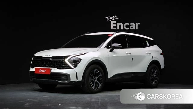 Kia Sportage 5th Generation Hybrid 2023 Белый из Кореи