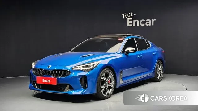 Kia Stinger 2019 Синий из Кореи