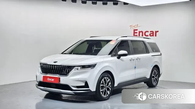 Kia Carnival 4th generation 2021 Белый из Кореи