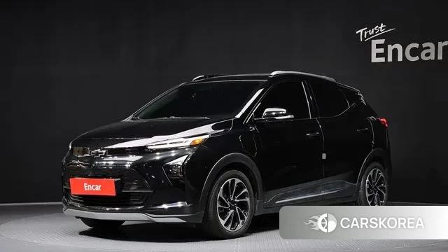 Chevrolet (GM Daewoo) Bolt EUV 2022 Черный из Кореи