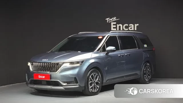 Kia Carnival 4th generation 2022 Небесно-голубой из Кореи