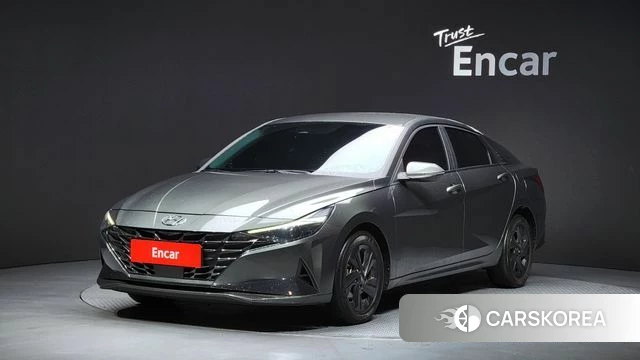 Hyundai Avante (CN7) 2022 Серый из Кореи