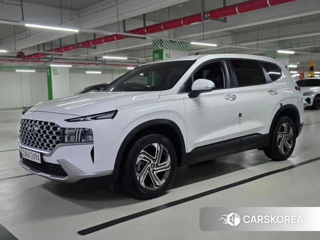 Hyundai The New Santa Fe 2021 Белый из Кореи