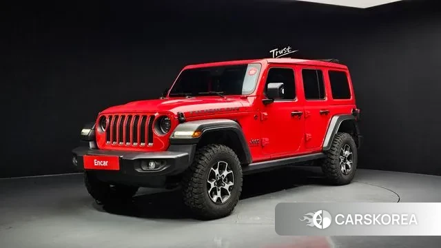 Jeep Wrangler (JL) 2023 Красный из Кореи