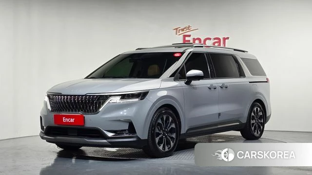 Kia Carnival 4th generation 2023 Серебристо-серый из Кореи