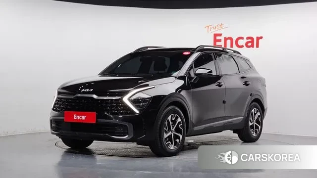 Kia Sportage 5th Generation Hybrid 2021 Черный из Кореи