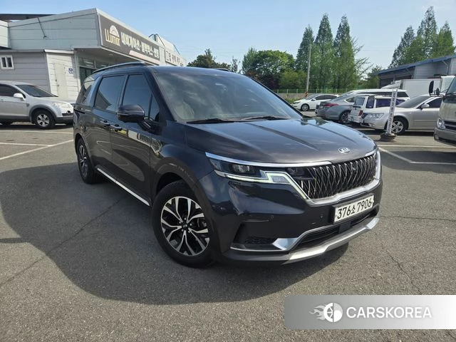 Kia Carnival 4th generation 2020 Серый из Кореи