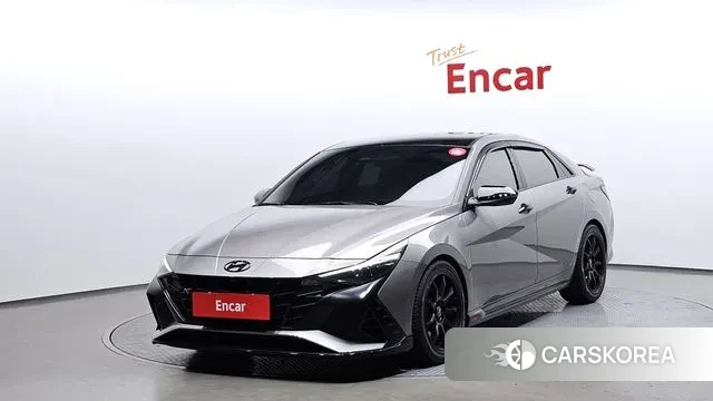 Hyundai Avante (CN7) 2021 Серый из Кореи