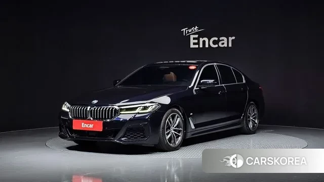 BMW 5 Series (G30) 2022 Черный из Кореи