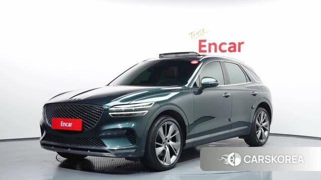 Genesis GV70 2021 Темно-зеленый из Кореи
