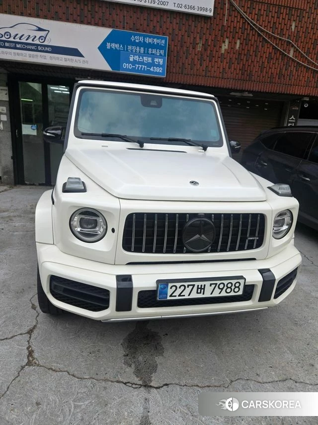 Mercedes-Benz G-Class W463b 2023 Белый из Кореи