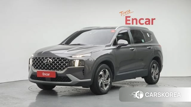 Hyundai The New Santa Fe 2022 Серый из Кореи