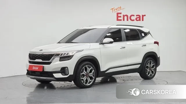 Kia Seltos 2021 Белый из Кореи