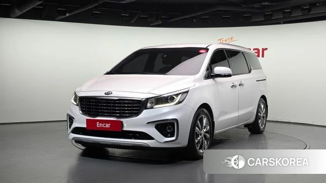 Kia The New Carnival 2018 Белый из Кореи