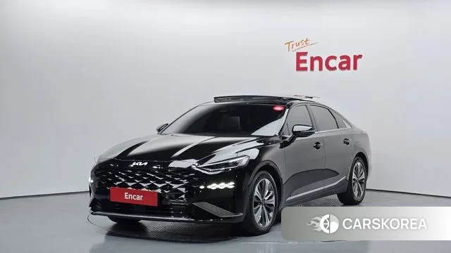 Kia K8 Hybrid 2023 Черный из Кореи