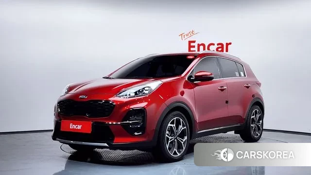Kia Sportage The Bold 2019 Красный из Кореи