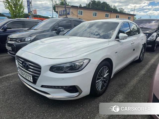 Hyundai Grandeur IG Hybrid 2019 Белый из Кореи