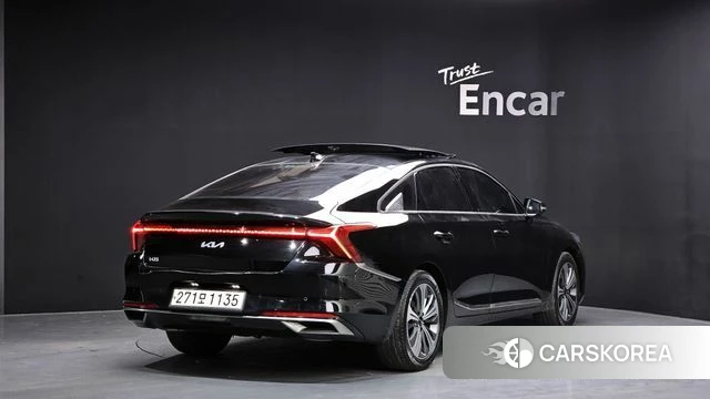 Kia K8 2022 Черный из Кореи