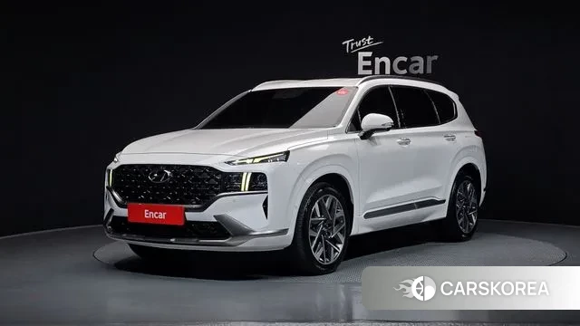 Hyundai The New Santa Fe 2021 Белый из Кореи