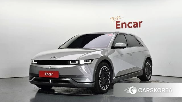 Hyundai Ionic 5 2022 Серебристо-серый из Кореи