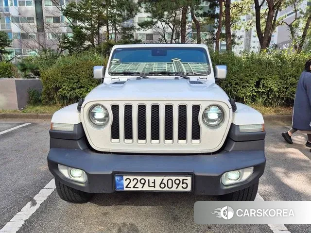 Jeep Wrangler (JL) 2021 Белый из Кореи