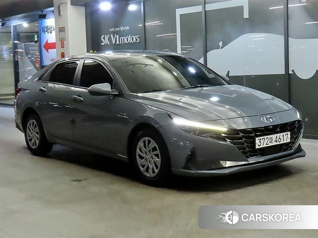 Hyundai Avante (CN7) 2021 Серый из Кореи