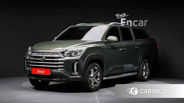Ssangyong The New Rexton Sports Cannes 2021 Темно-зеленый из Кореи