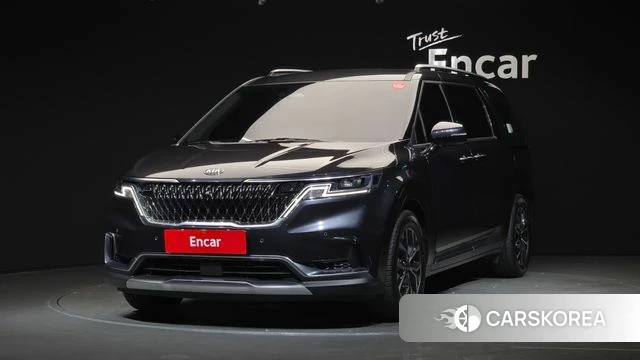 Kia Carnival 4th generation 2021 Серый из Кореи