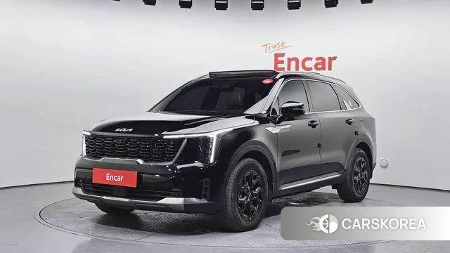 Kia The New Sorento 4th Generation 2024 Черный из Кореи