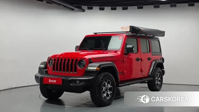 Jeep Wrangler (JL) 2021 Красный из Кореи