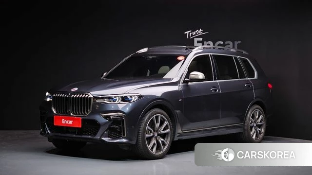 BMW X7 (G07) 2022 Серый из Кореи