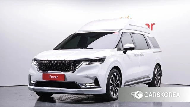 Kia Carnival 4th generation 2021 Белый из Кореи