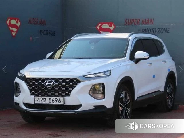 Hyundai Santa Fe TM 2018 Белый из Кореи