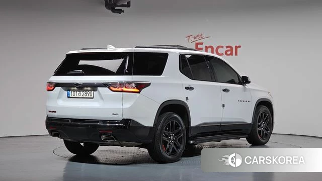 Chevrolet (GM Daewoo) Traverse 2021 Белый из Кореи