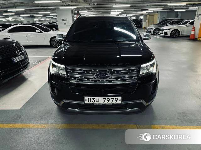 Ford Explorer 2018 Черный из Кореи