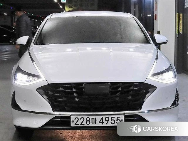 Hyundai Sonata Hybrid (DN8) 2020 Черный из Кореи