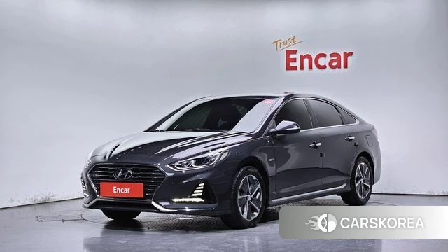 Hyundai Sonata New Rise Hybrid 2018 Серый из Кореи