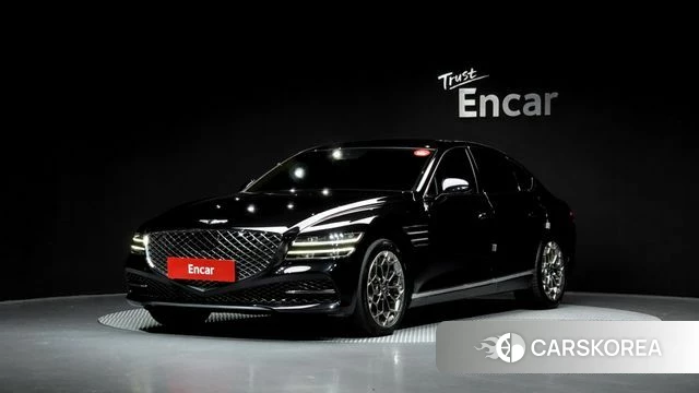 Genesis G80 (RG3) 2020 Черный из Кореи