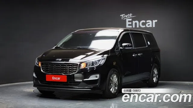 Kia The New Carnival 2019 Черный из Кореи